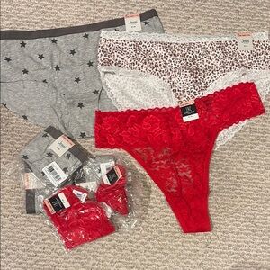 Jenni and I.N.C. Women's Panty Set 8 pairs
